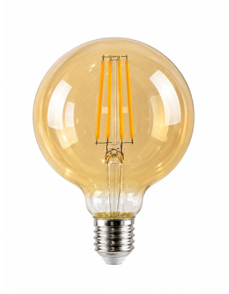 Ampolleta G95 8W Filamento LED Vintage Ambar