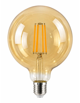 Ampolleta G125 11W Filamento LED Vintage Ambar