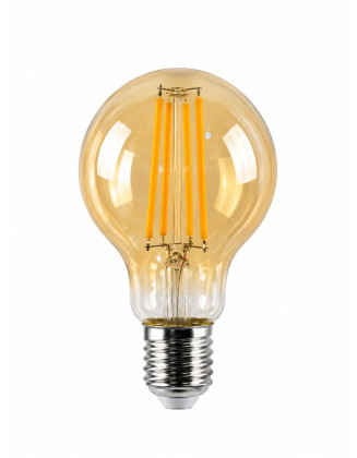Ampolleta A60 8W Filamento LED Vintage Ambar