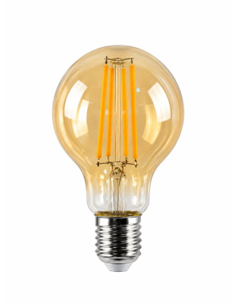 Ampolleta A60 8W Filamento LED Vintage Ambar