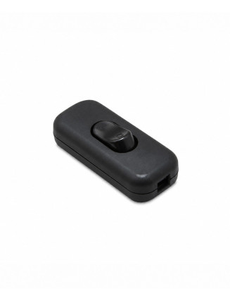 Interruptor Bipolar Plano negro