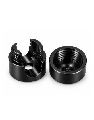 Pasacable Metal Negro para techo o muro