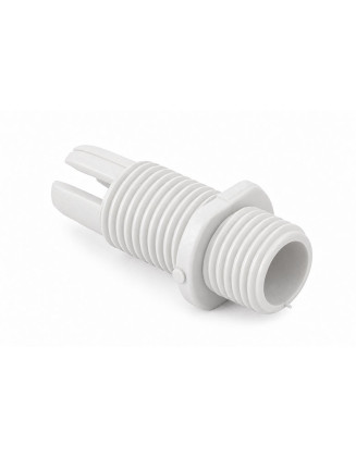 Fijador Cable Blanco 10mm, Prensa Estopa