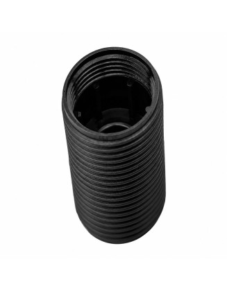 Portalámpara Soquete Anillo E14 negro