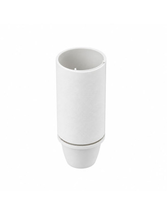 Portalámpara Soquete Liso E14 blanco