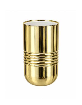 Portalampara soquete Liso E27 dorado